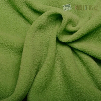 Fleece antipiling zelený 45