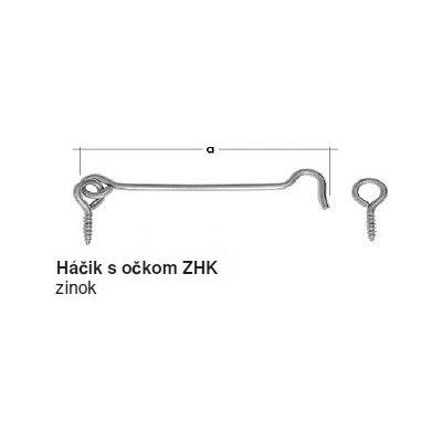 Háčik s okom ZHK 100