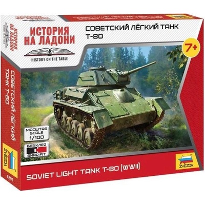 ZVEZDA Wargames WWII tank 6295 T-80 WWII 1:100