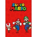 FARO Fleece deka Super Mario red
