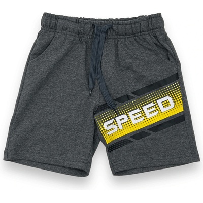 Speed Chlapčenské kraťasy SPORTE Tmavě šedá