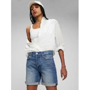 GAP Миди шорти с висока талия GAP GAP | Sin | ЖЕНИ | XXS