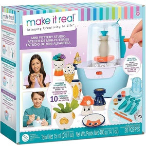 Make it Real Творчески комплект Make it real - Грънчарско студио, 26 части (1465) - baby