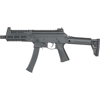 Well WE06 modernizovaný samopal SMG AEG Advanced černá elektrická