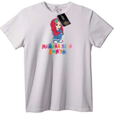 NOONEBRAND Тениска Mañana Será Bonit - 4XL, Black