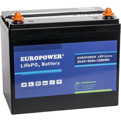 EUROPOWER LiFePO4 25,6V 50Ah LFP