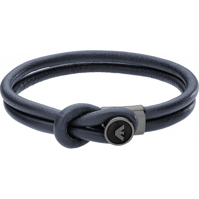 Emporio Armani pánský kožený náramek EGS2214020