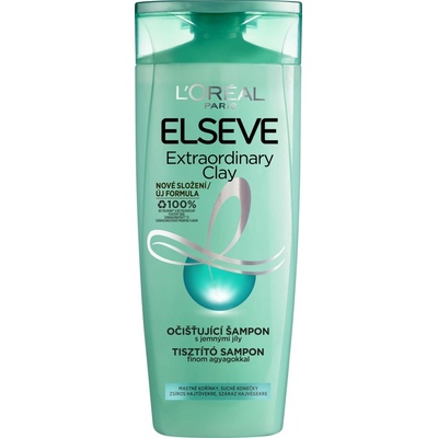 L'Oréal Elséve Extraordinary Clay šampon na mastné vlasy 400 ml