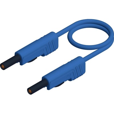 Hirschmann Test & Measurement 4 mm test lead, contact-protected, stackable, 200 cm