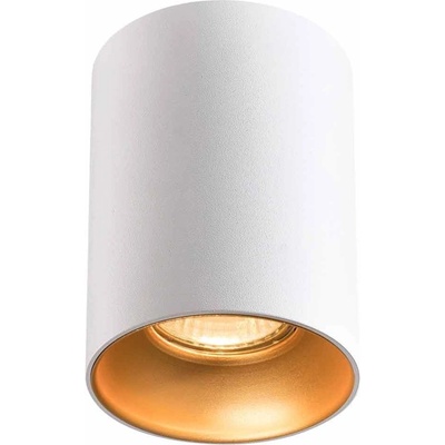 VIVALUX Луна за външен монтаж nikos dl724 gu10 бял / злато (viv004705)