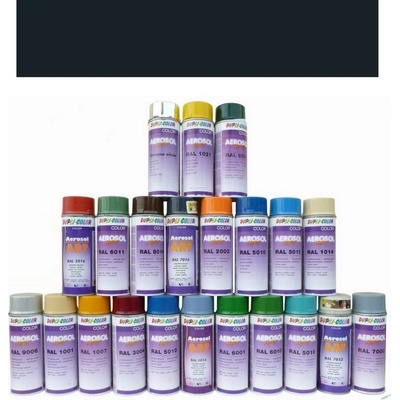 Dupli color Aerosol-Art rýchloschnúci akrylát v spreji - RAL 7021 - čierno sivá - 400 ml