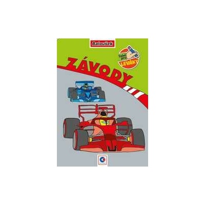 Omaľovánka A5 Preteky