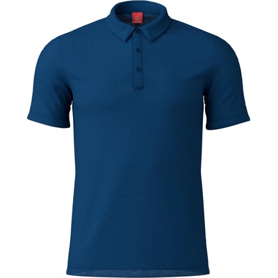Löffler Мъжка поло тениска Löffler Poloshirt Merino-Tencel Polo shirt - Navy - размер 46 (EU) (216-2991-0911)