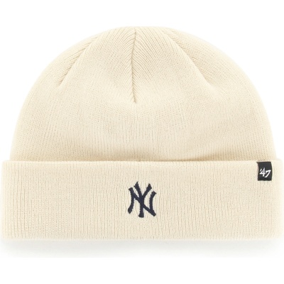 47 Brand Pánská New York Yankees MLB Randle '47 CUFF KNIT Natural