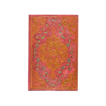 Paperblanks Rose Chronicles Rose Chronicles Softcover Flexis Mini Lined Elastic Band 208 Pg 80 GSM