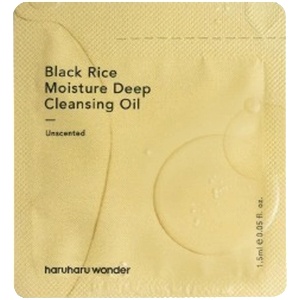 haruharu wonder Black Rice Moisture Deep Cleansing Oil (sample) - Почистващо Масло 1.5ml (sample)