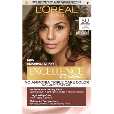 L'Oréal L'Oréal Еxcellence Безамонячна боя, 5U Universal Light Brown