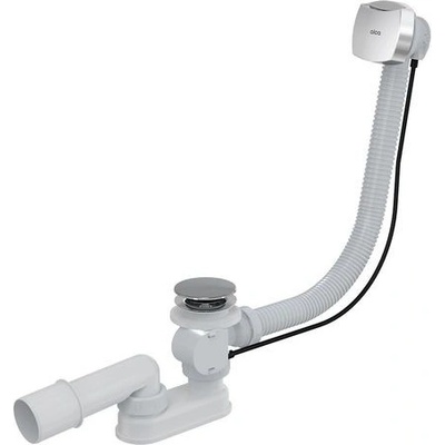 Alcadrain Automatický vaňový sifón 57 cm, chróm A51CRM