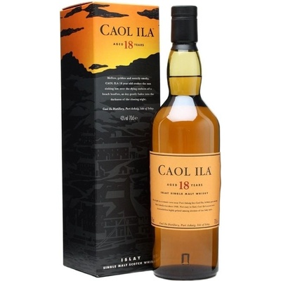 Caol Ila Aged 18y 43% 0,7 l (holá láhev)