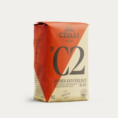 Czelli Malom N° C2 Pšeničná mouka bílá chlebová BL-80 1 kg