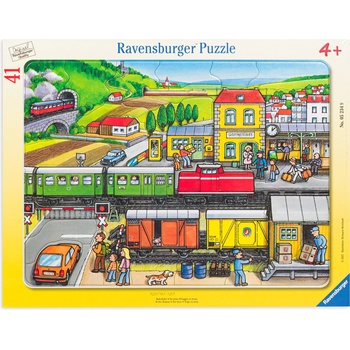 Ravensburger Пъзел Ravensburger от 41 части - Влак (05234)
