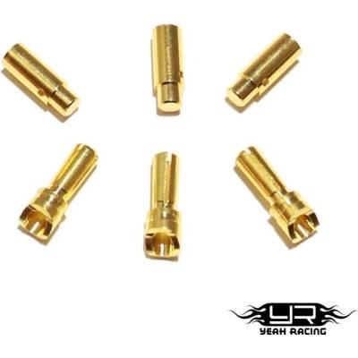 Yeah Racing Zlacený konektor G3.5mm 3 párů