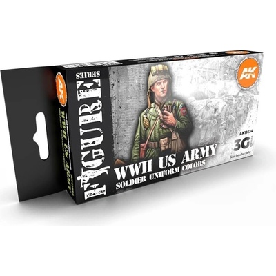 AK-Interactive WWII US Army Soldier Uniform Colors