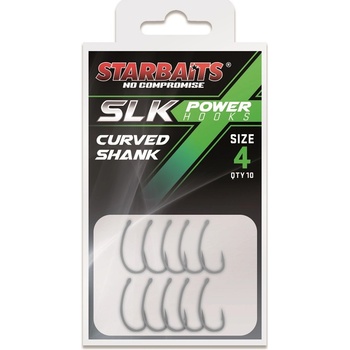 Starbaits Power Hook PTFE TEFLON Curved Shank vel.8 10 ks