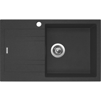 Sinks SIGLI780480N30P LINEA 780 Granblack pravý – Zboží Dáma
