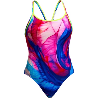 Funkita Дамски бански костюм Funkita Women's Diamond Back One Piece Swimsuit - Muscle Mad - размер 40 (EU) (150-5659-1615)