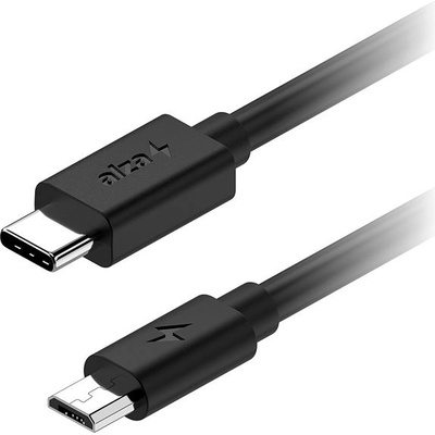 AlzaPower APW-CBTCMU01 Core USB-C to Micro USB 2.0, 0,5m, černý