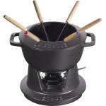 Staub Комплект за фондю черен O 16 cm Staub (ST14001623)