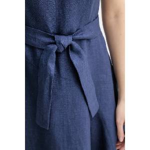 Max Mara рокля от лен ESORDIO (2615221052600)
