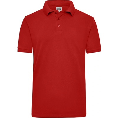James & Nicholson polokošile JN 801 krátký rukáv pánská Červená