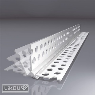 LIKOV Lišta PVC flexibilní s proměnným úhlem G-LE PVC délka 25m