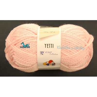 Vlnap Příze Yetti 52070- růžová