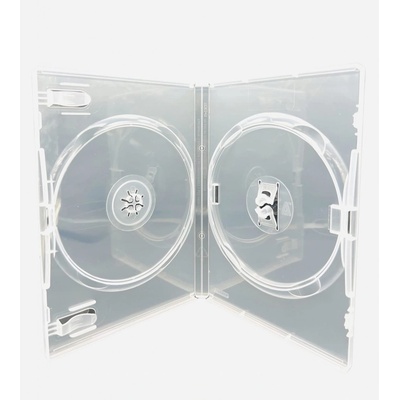 DVD obal 14mm Double Clear Amaray