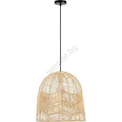Immax 08262L - Пендел PELO 1xE27/40W/230V Ø 40 см ратан (IM1352)