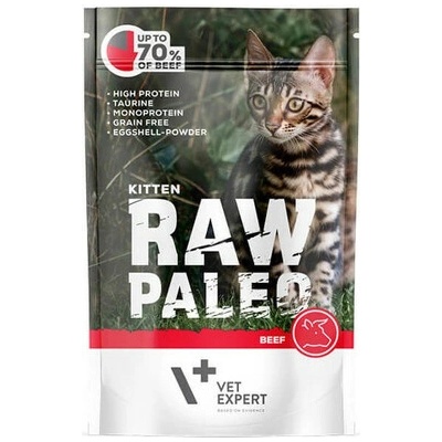 Raw Paleo Kitten Cat Beef 100 g