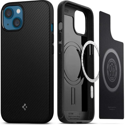 Mag Armor Case - силиконов (TPU) калъф с висока степен на защита с MagSafe за iPhone 13 mini (черен)