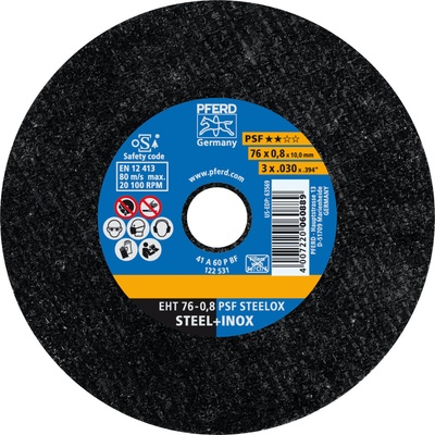 Pferd Řezný kotouč 76 x 0,8 x 10,0 mm 65508109