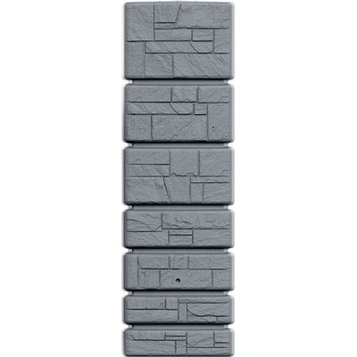 ALDOTRADE sud na dažďovú vodu TOWER STONE 350l sivý