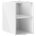 Mexen Box-A отворен шкаф с рафт 30 cm, бял гланц - 91AX2-0300-470-0-00 (91AX2-0300-470-0-00)