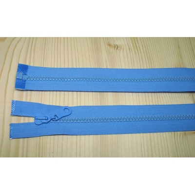 Zips kostenný modrá 5mm deliteľný 70cm
