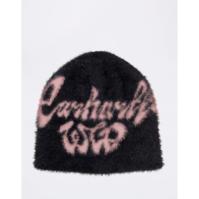Carhartt WIP Chedda beanie Black/Glassy Pink