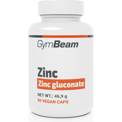 GymBeam Glukónan zinočnatý 90 kapsúl