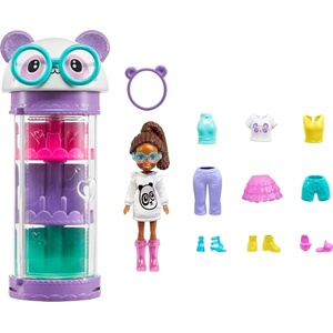 Mattel Mattel Polly Pocket - Гардероб с кутии за мода на тема панда (HKW05) (85603)