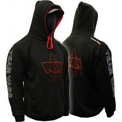 Vass rybářská mikina s kapucí černá