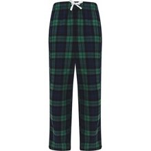 Detské pyžamové nohavice tm.modré zelené