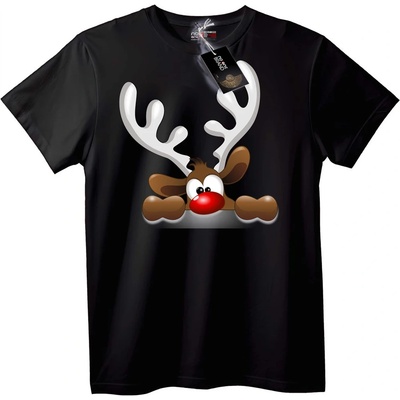 NOONEBRAND Тениска Рудолф Елен - 7XL, Black